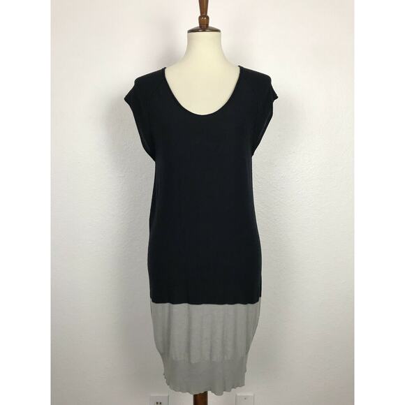 T Alexander Wang Colorblock Knit Dress - Picture 1 of 11